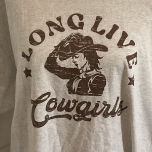 Long Live Cowgirls Graphic T-Shirt 2XL